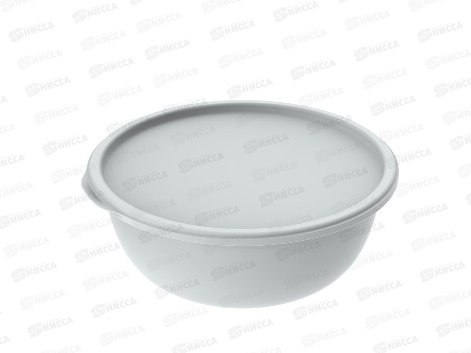 Миска 2,3л с крышкой &quotШарм&quot (серый) АП 576  *30