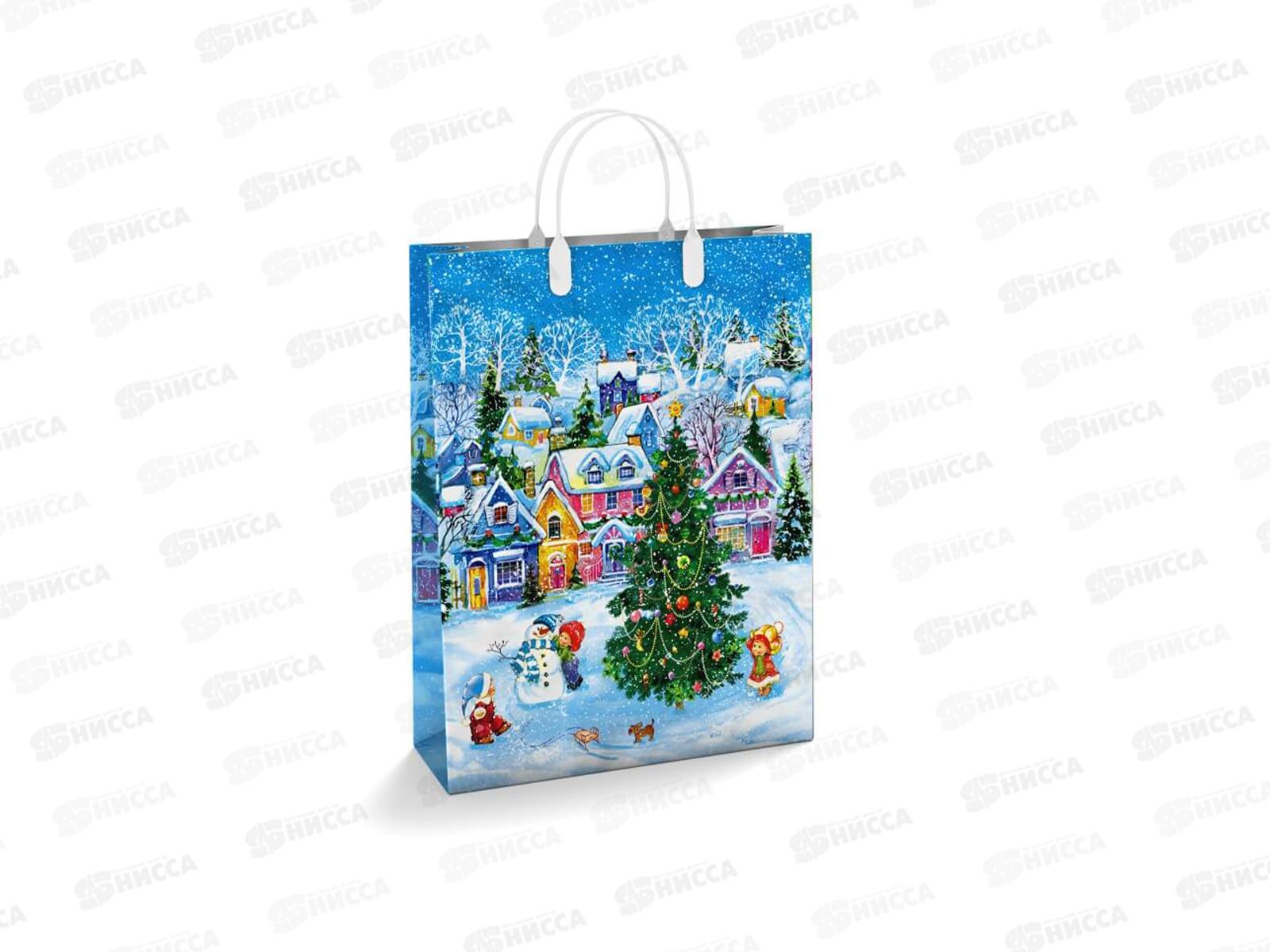 Сумочка пластик мягкий НГ 30*40 Детвора *40