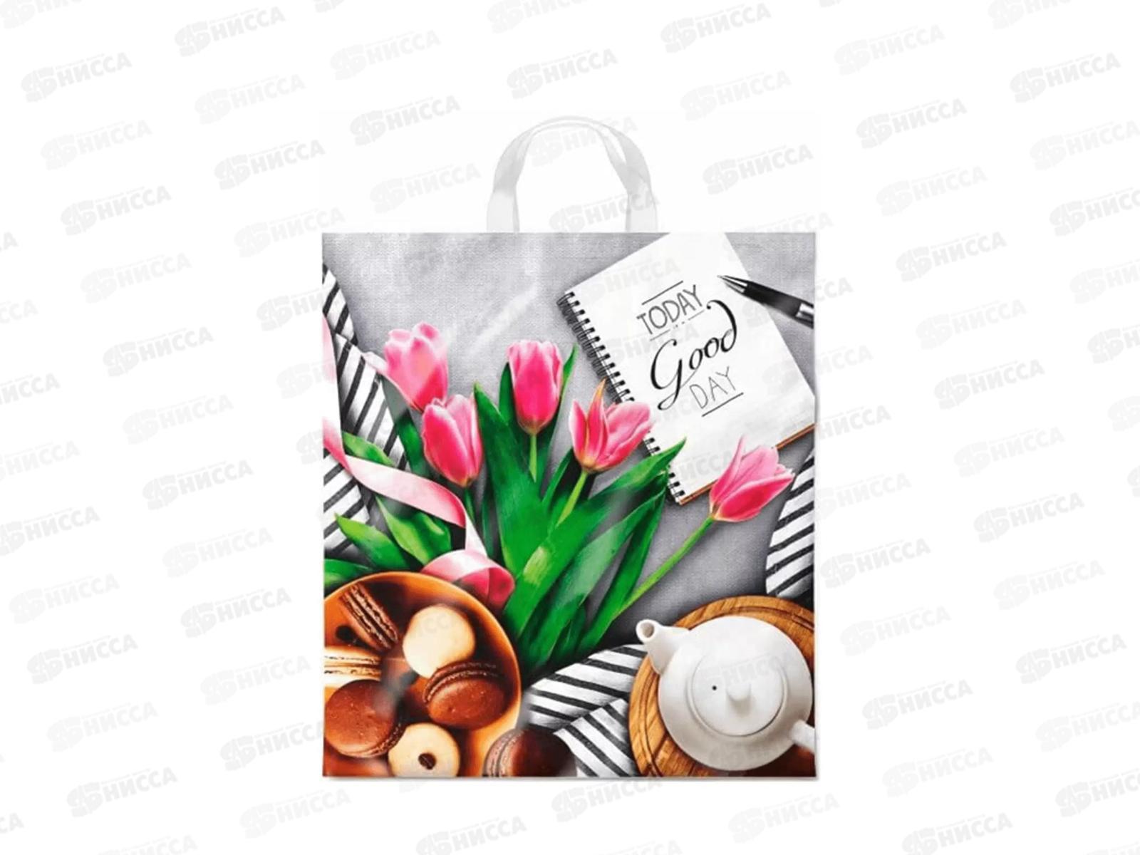 Пак. сумка ПНД 38*42 Завтрак *25/500