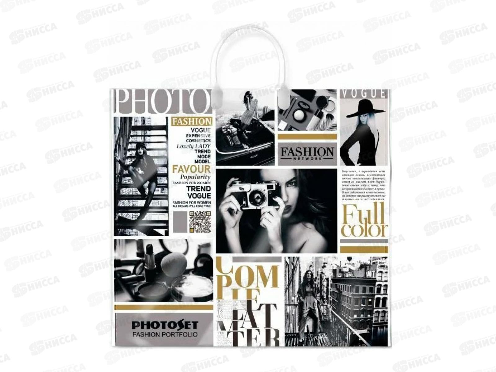 Пакет с пласт руч 38*35 Фотосет *10/100