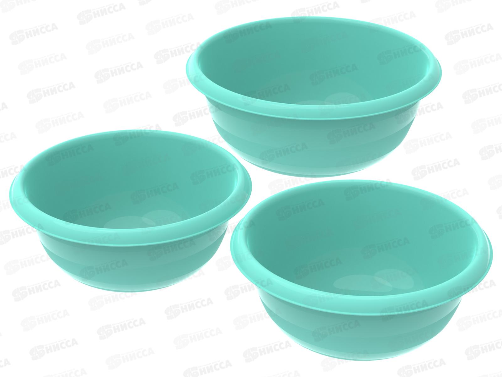 Набор мисок №5 (3шт), АП 626  (2*2,7л, 5л)  *14