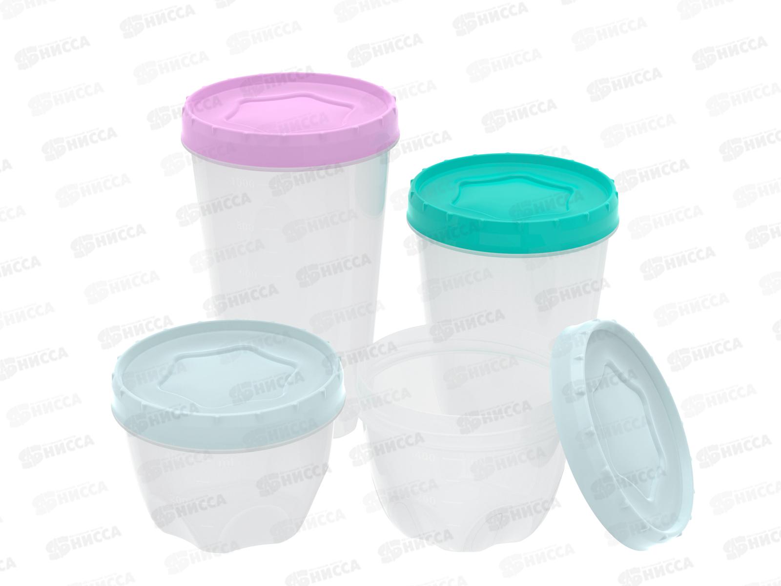 Набор банок №2 (4шт), АП 618 (2х0,6л, 0,9л, 1,2л)  *29