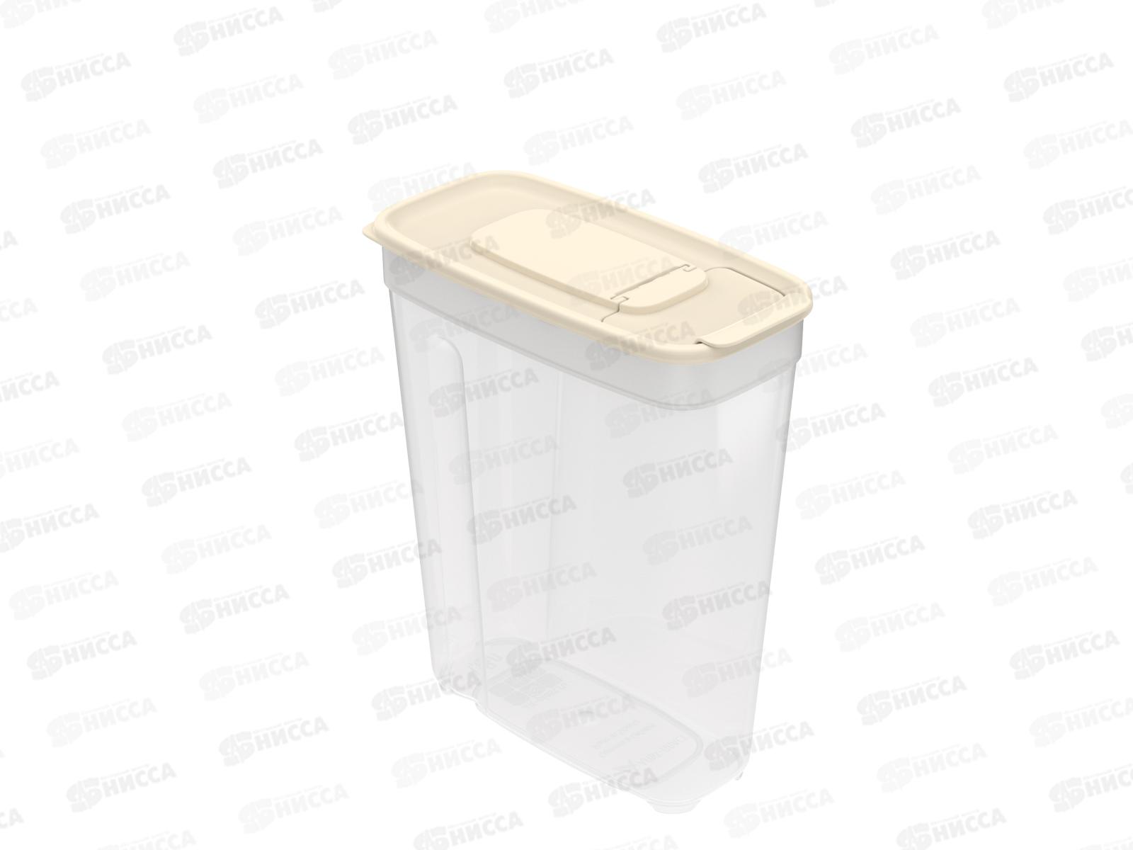 Контейнер для сыпучих продуктов 1,8л, слон. кость, АП 735 (170х85х205) *50