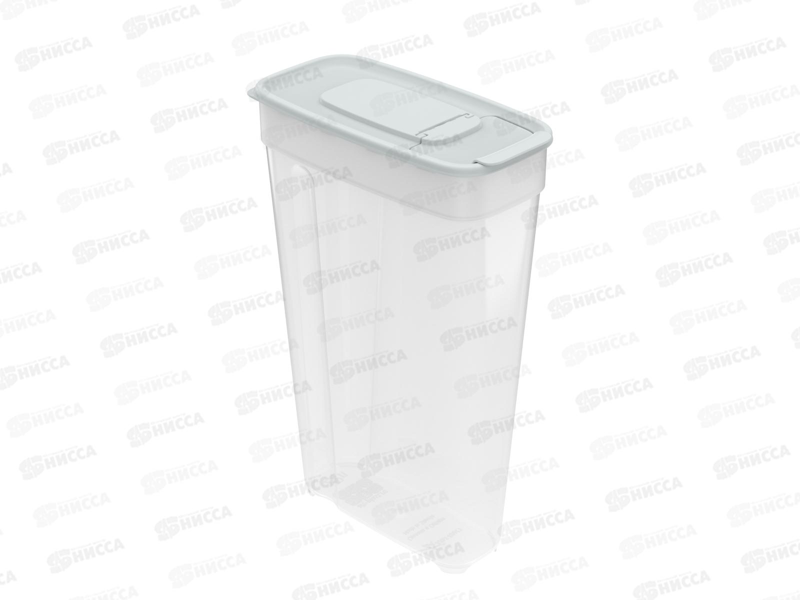 Контейнер для сыпучих продуктов 2,2л, серый, АП 1133 (170х85х265мм) *48