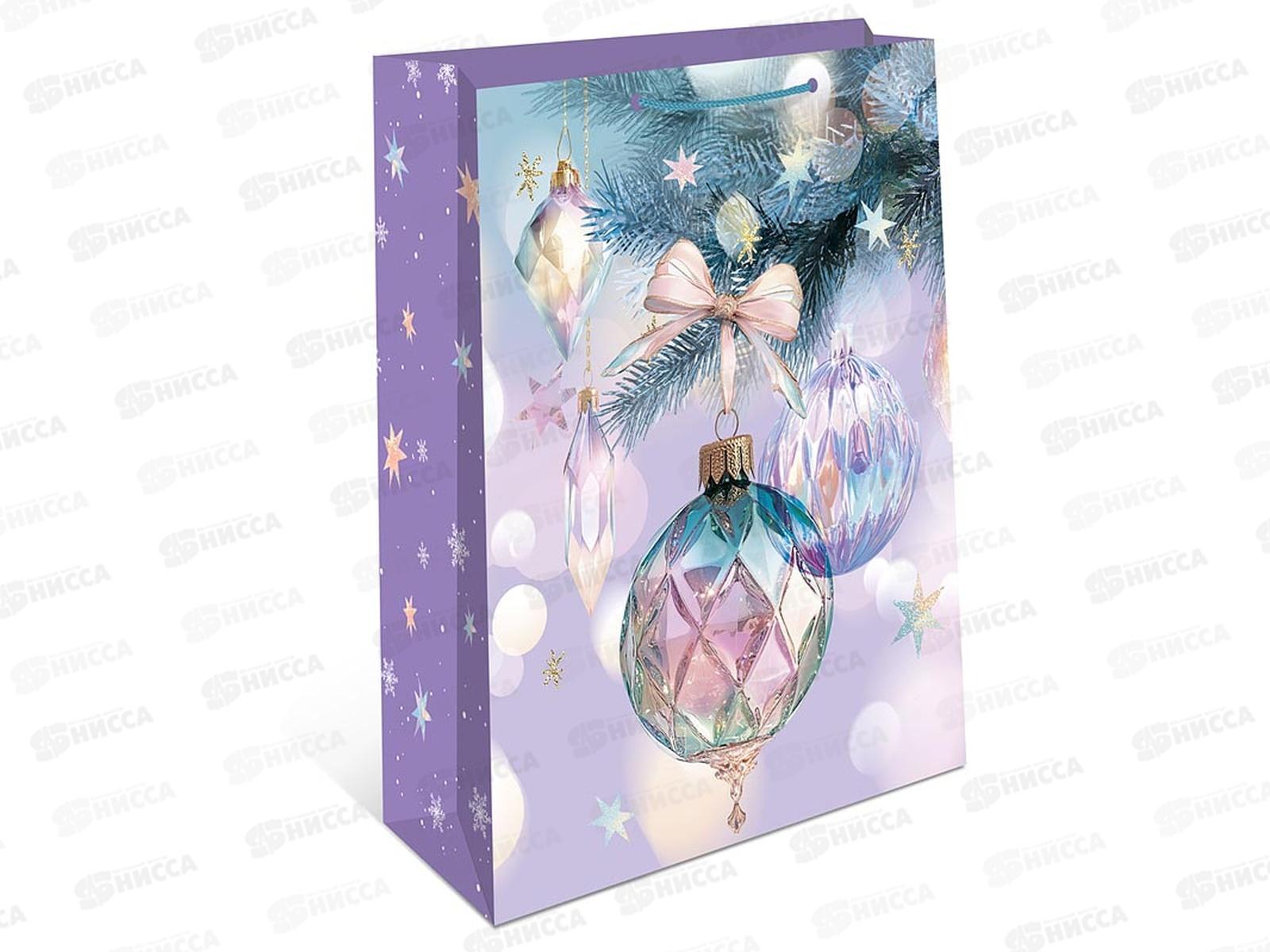 Пакет бум. подарочный НГ 26*32*12 0193.619