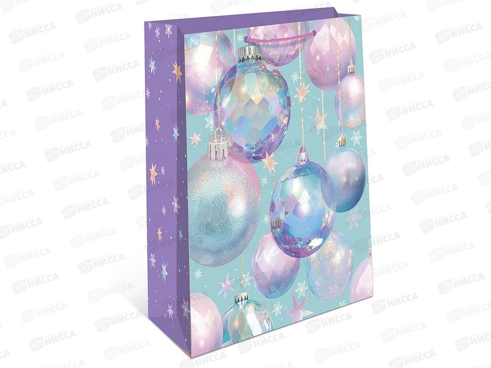 Пакет бум. подарочный НГ 33*42,5*10 0195.617