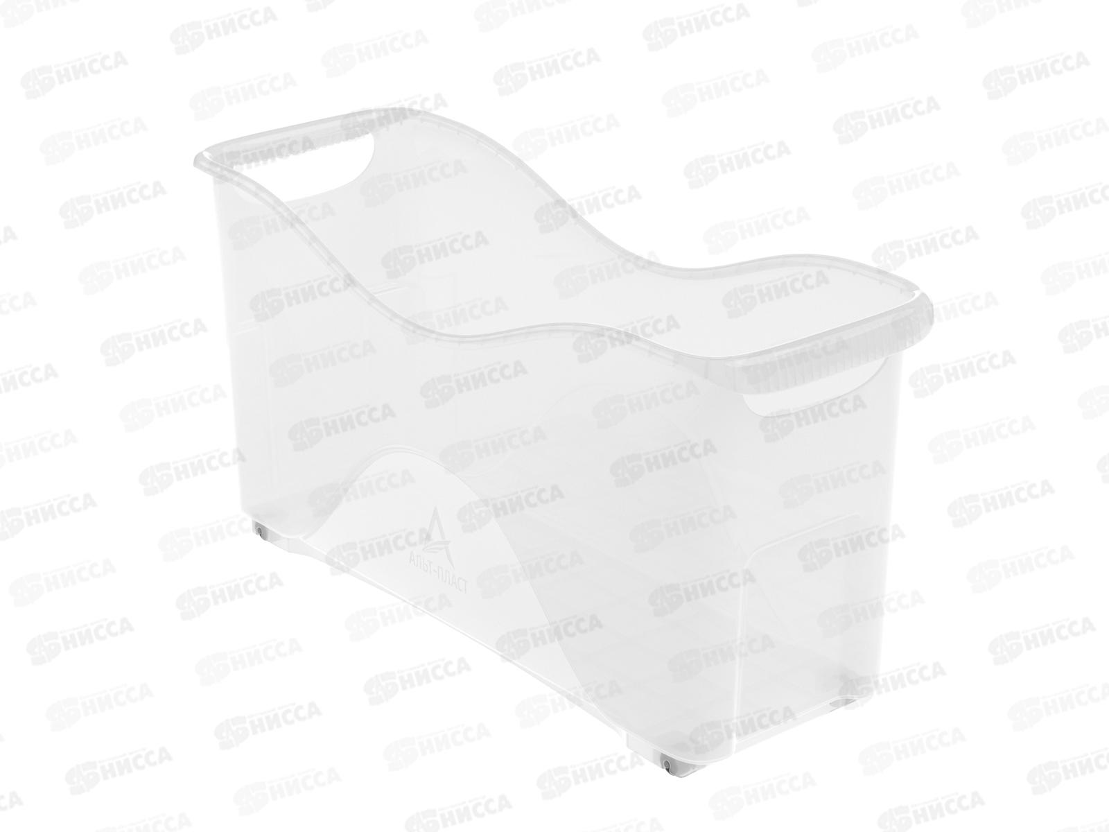 Контейнер хозяйственный универс. на колёсах 10л, АП 085 (460х160х235)