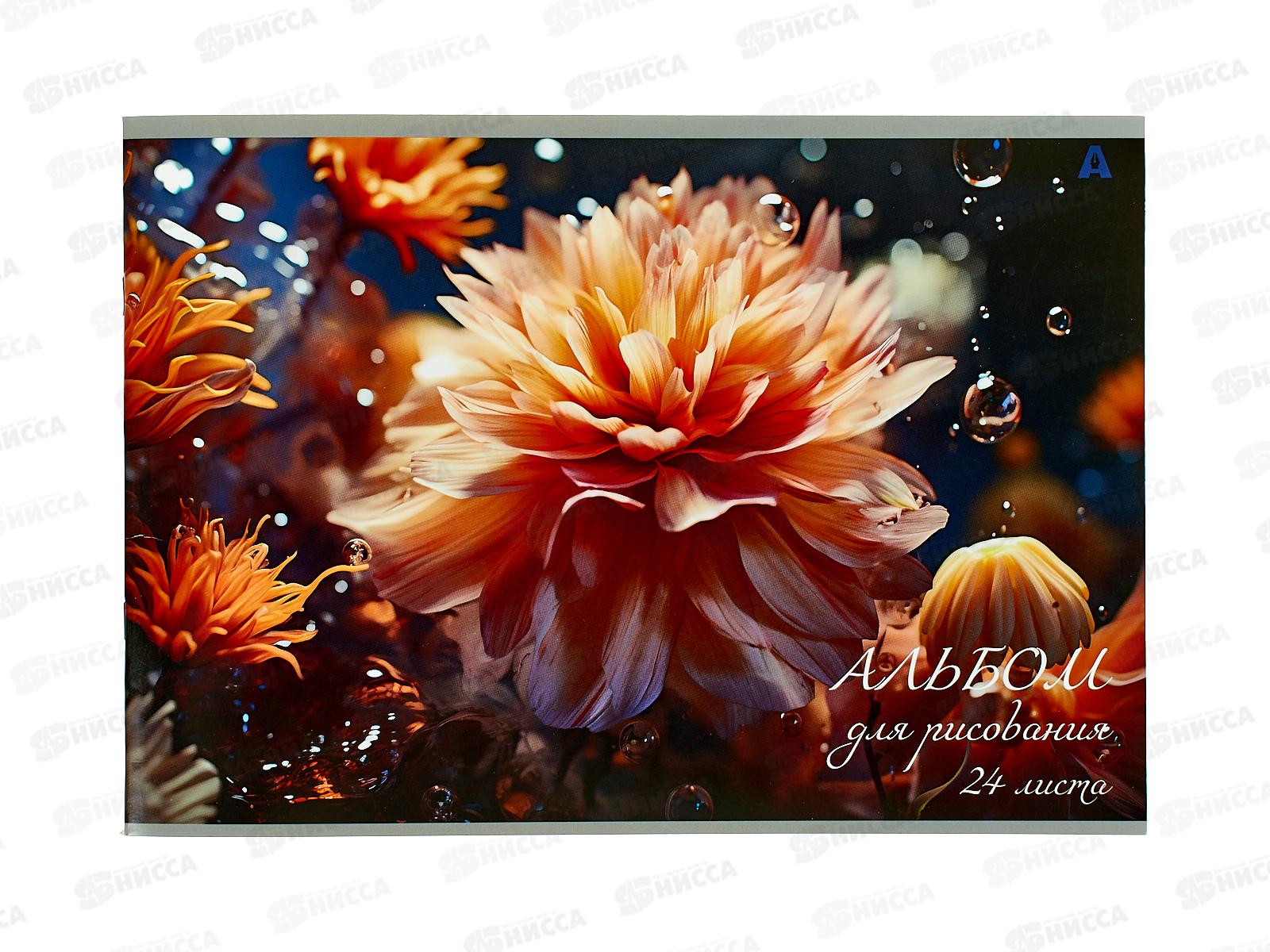 Альбом д/рис. 24л  Alingar Цветы, AL13155 *56