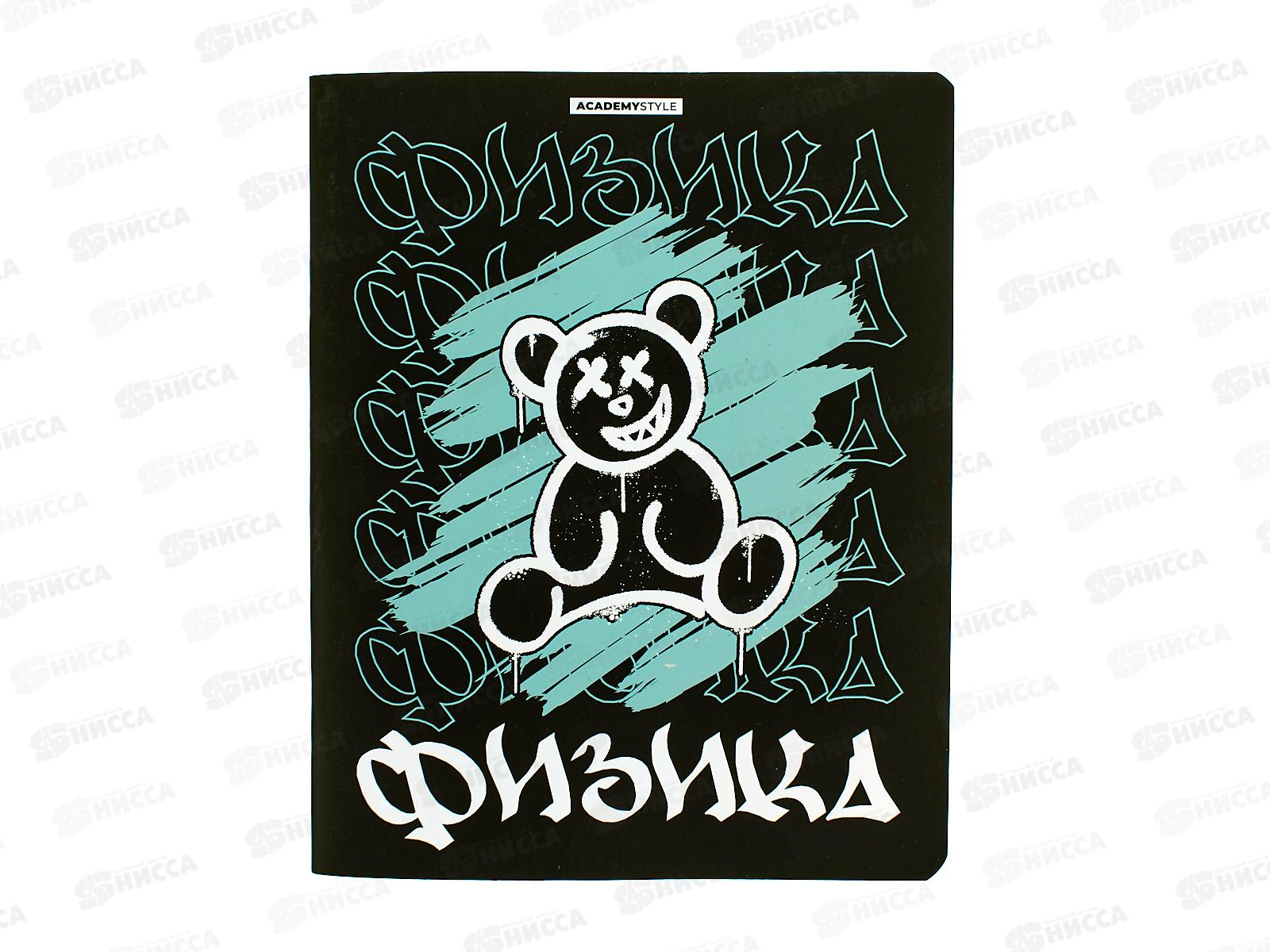 Тетрадь 48л кл. АКАД Мишки. Физика,  EAC-15585 *20/60