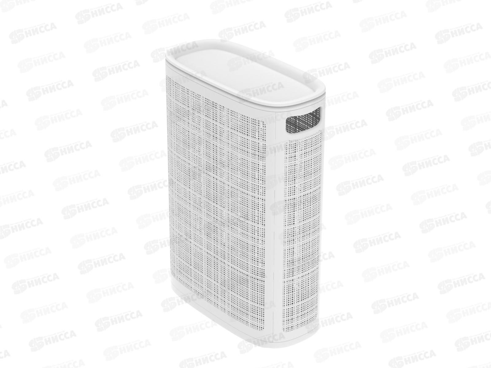 Корзина плетёная для белья "Лён" 45л, белый, АП 1065 (430х200х600мм)