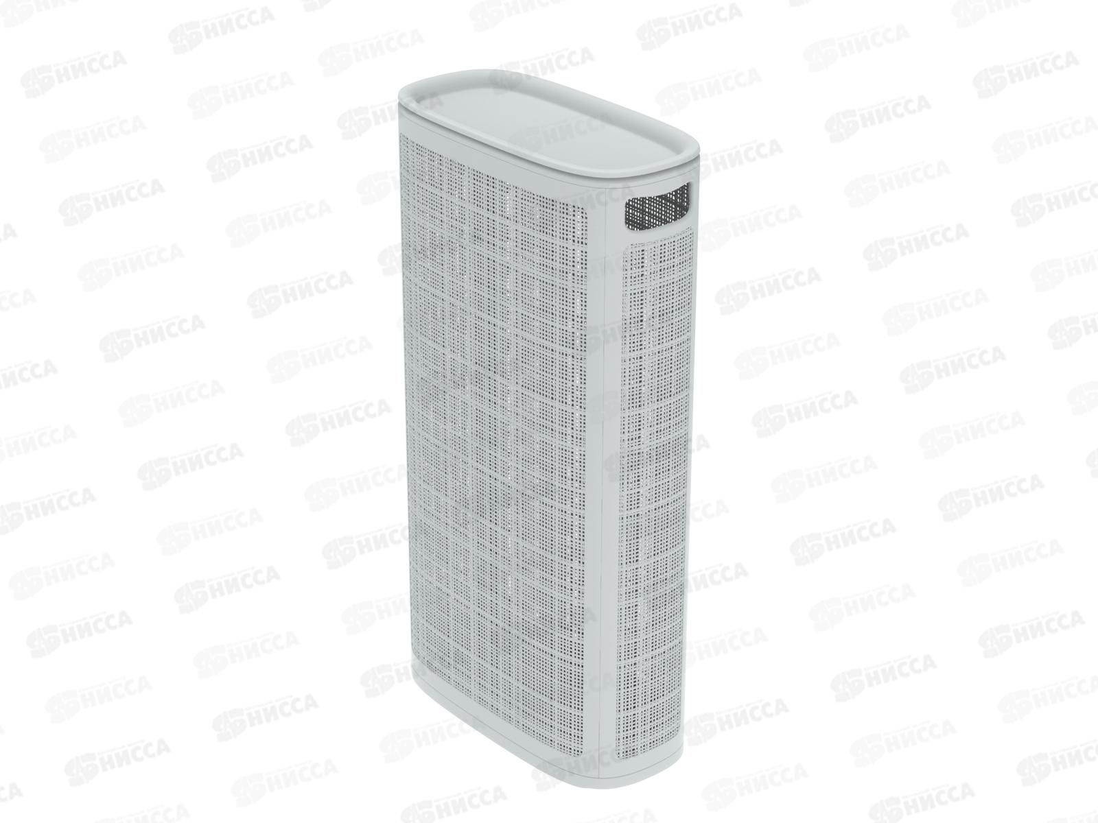 Корзина плетёная для белья &quotЛён&quot 60л, серый, АП 1071 (430х200х800мм)