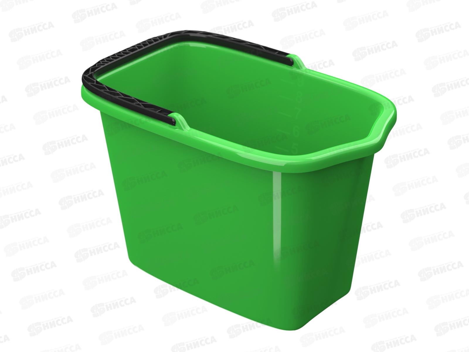 Ведро 9,5л (прямоугольное), АП 064