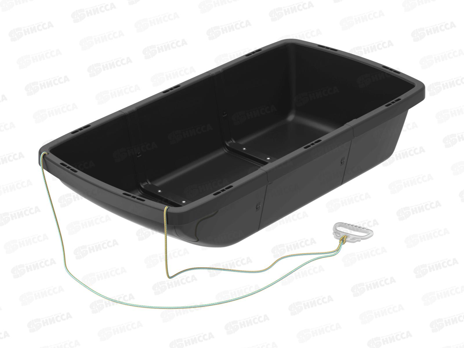 Сани-волокуши универ. "Гигант" с ручкой, 3 сег., АП 509 (120х60х26см)