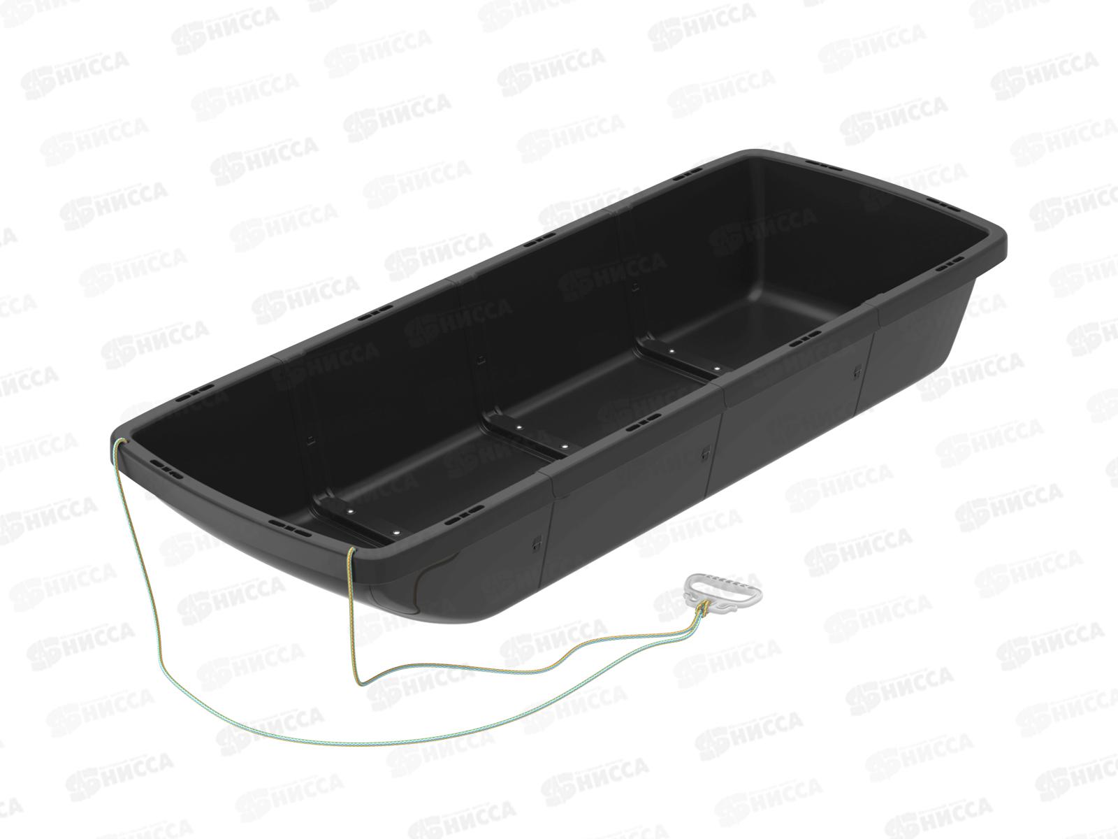 Сани-волокуши универ. "Гигант" с ручкой, 4 сег., АП 510 (156х60х26см)