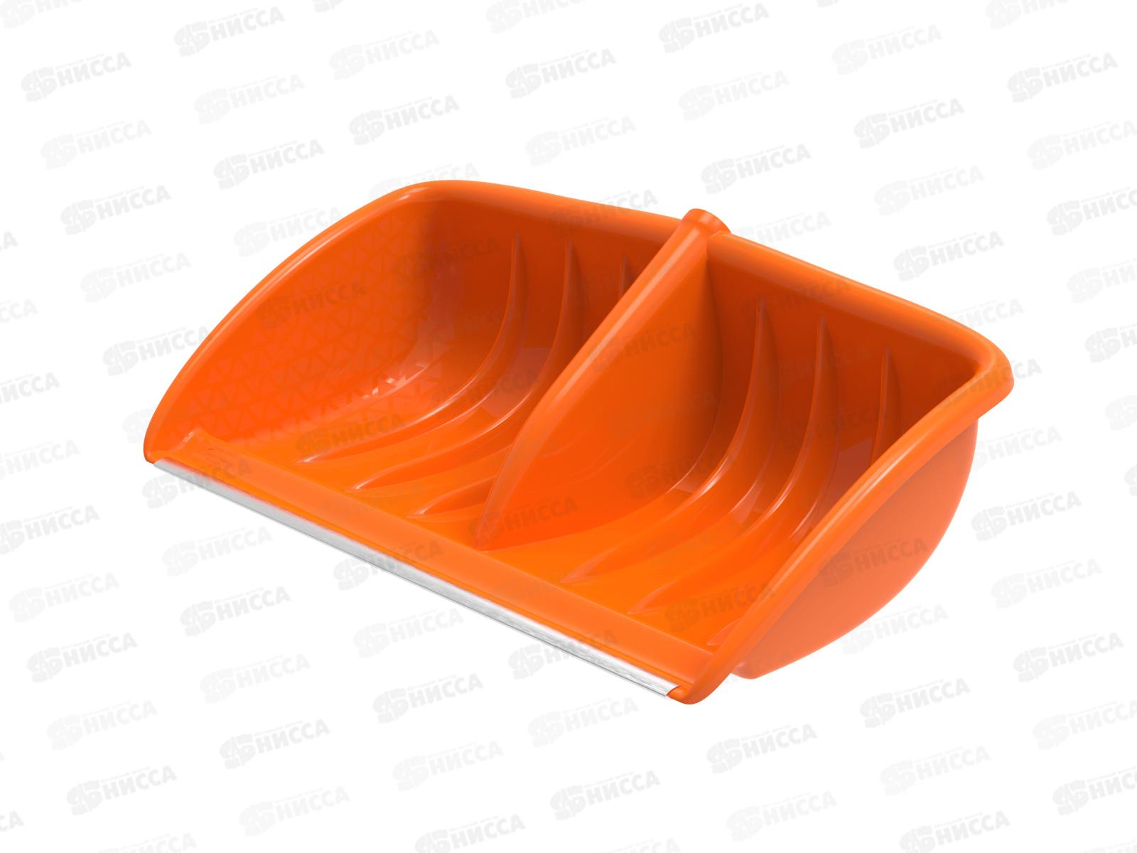 Лопата снеговая с мет. планкой &quotПолюс Премиум&quot 380х600мм, АП 1085  *15