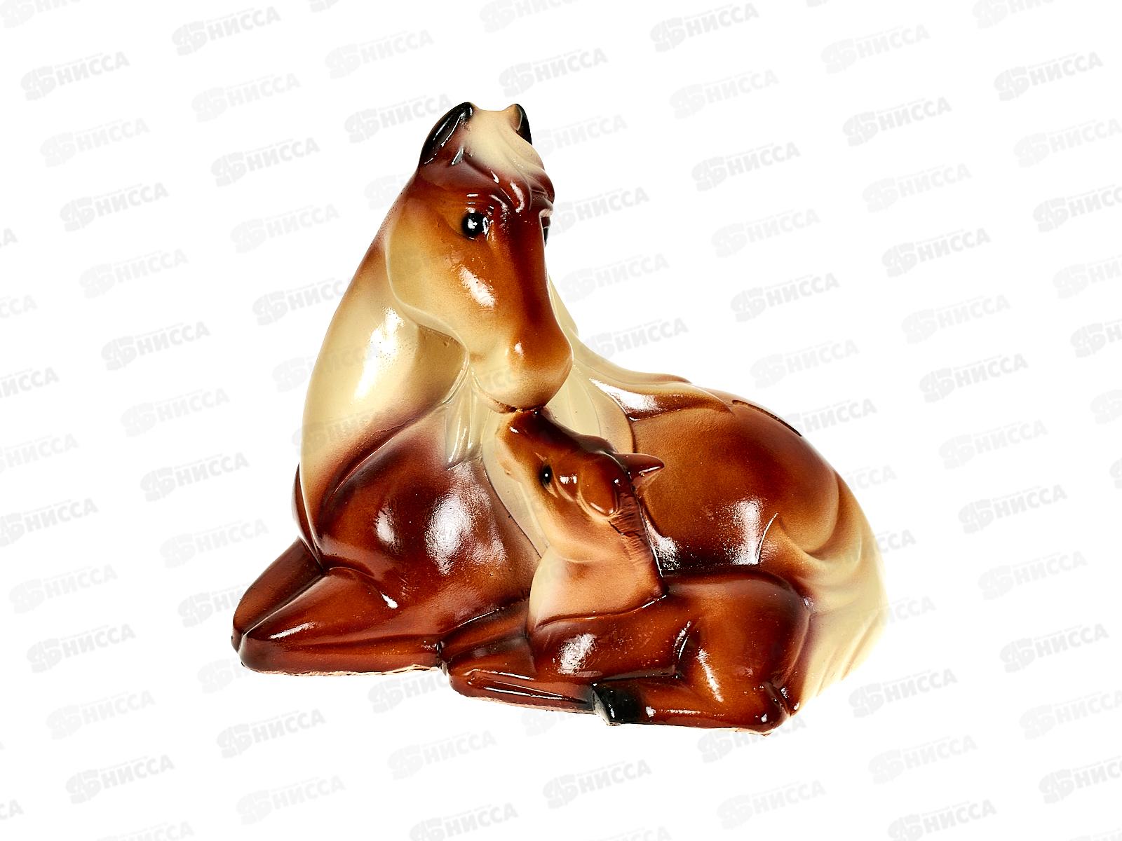 Копилка "Лошади пара" (220*250мм) арт.474