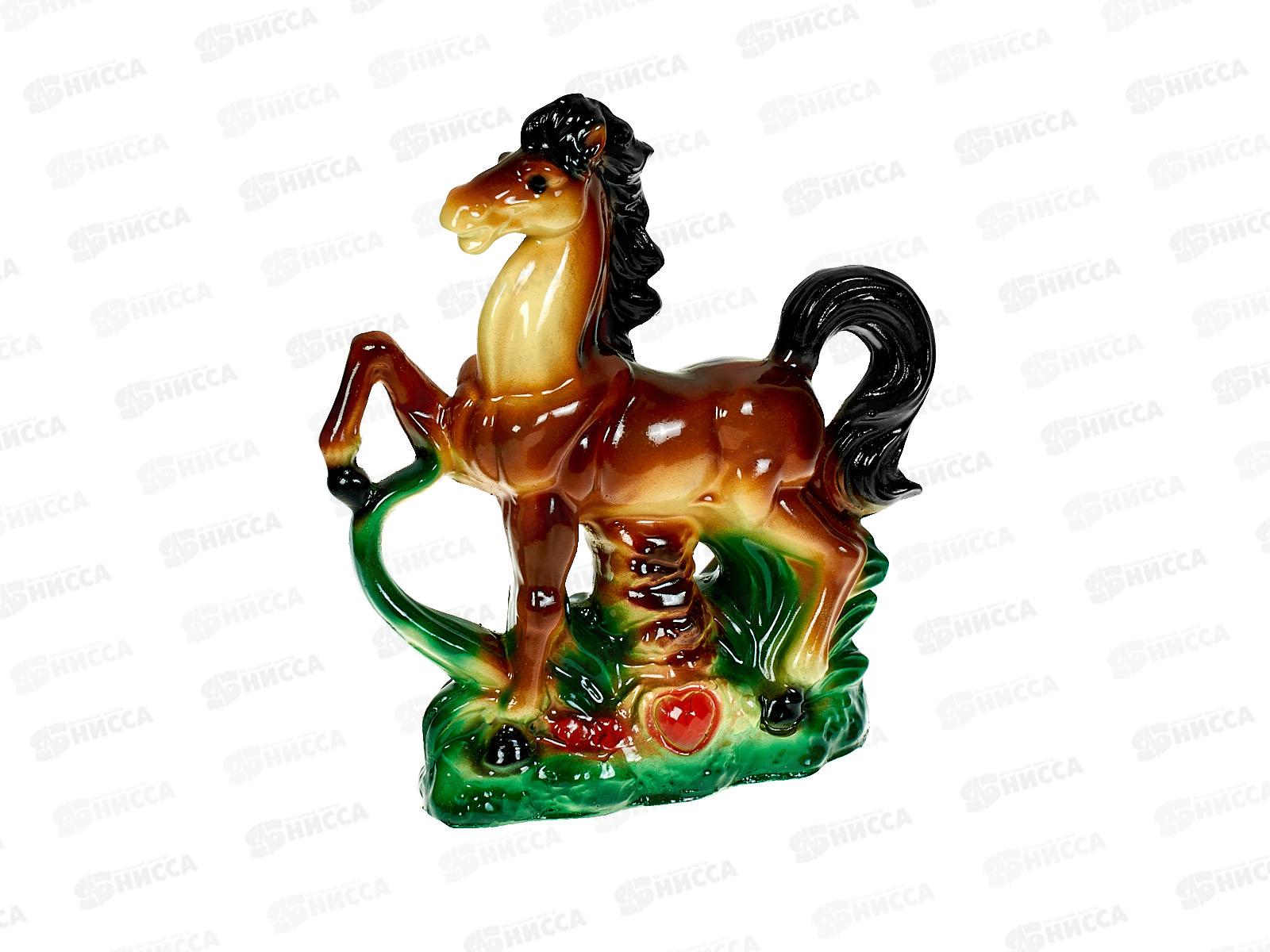 Фигура садовая &quotЛошадь на траве. Большая&quot (230*210мм) арт.475