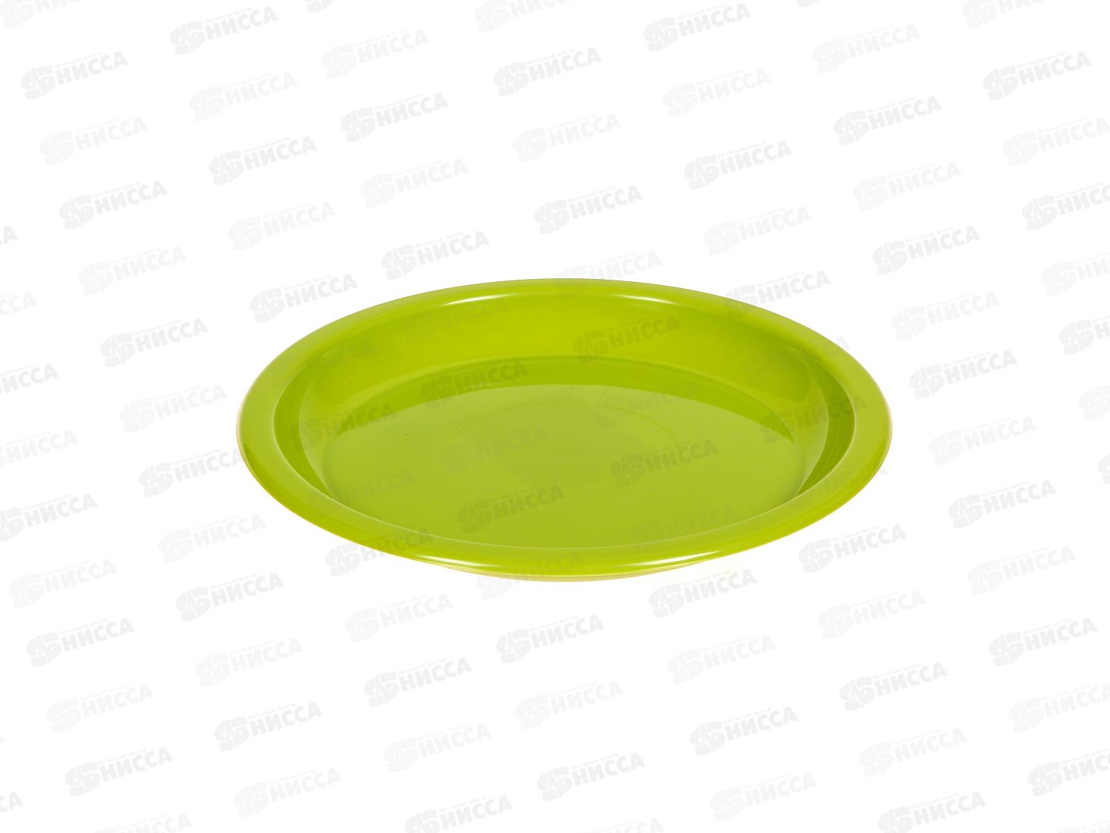 Тарелка д/закусок  160*15 С151ОЛВ оливковый *140