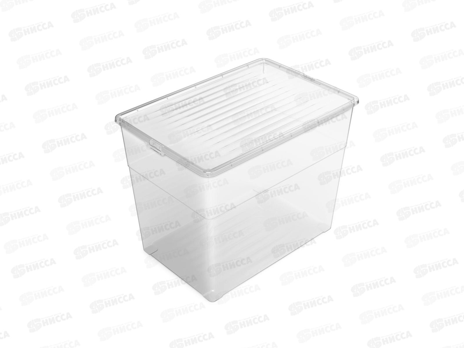 Ящик с крышкой универсал Лайф 560*380*435мм 70л С531  *4