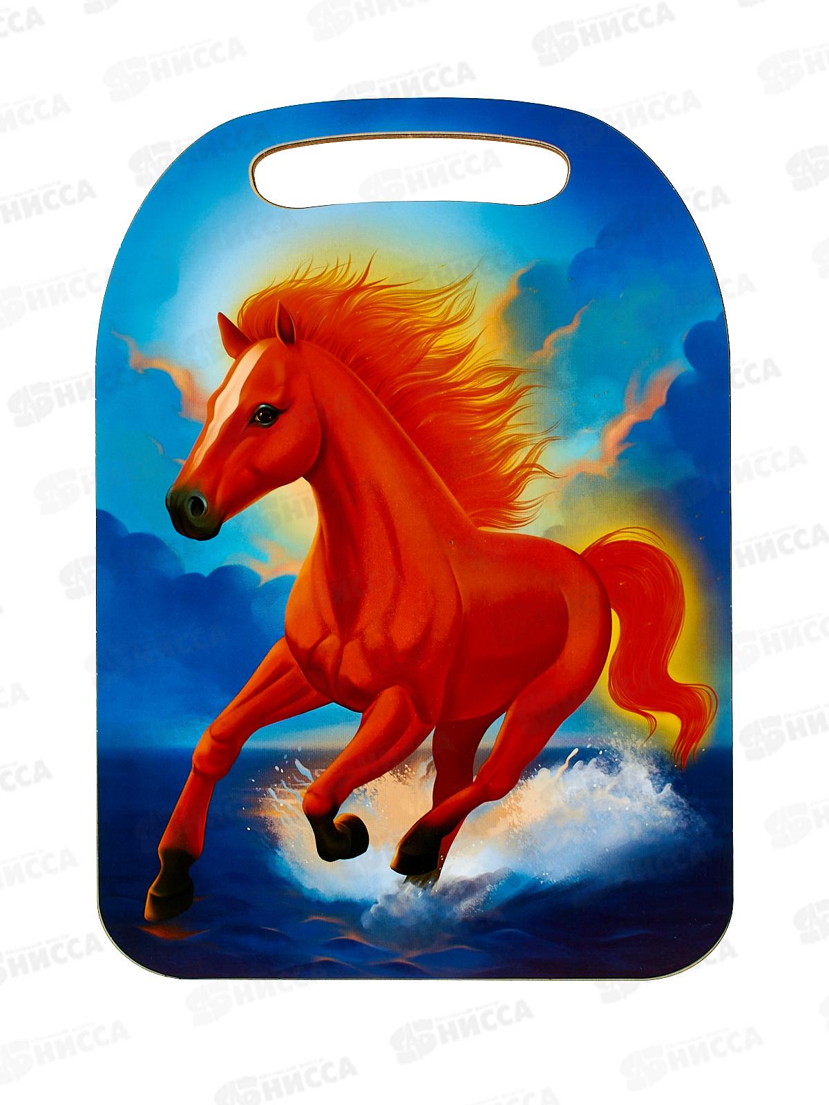 Доска разделочная  дерево НГ Лошадь 2026г К-308 *22