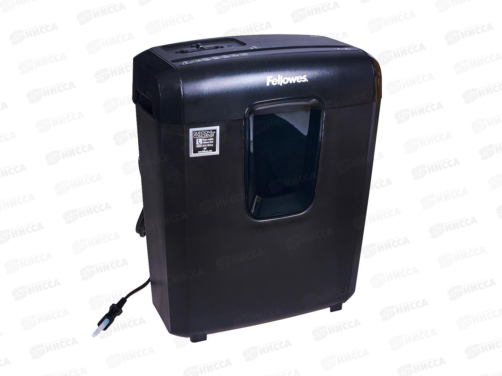 Шредер FLLOWES Powershred 6C 4х35мм,6лист,скобы,карты,скрепки FS-46866