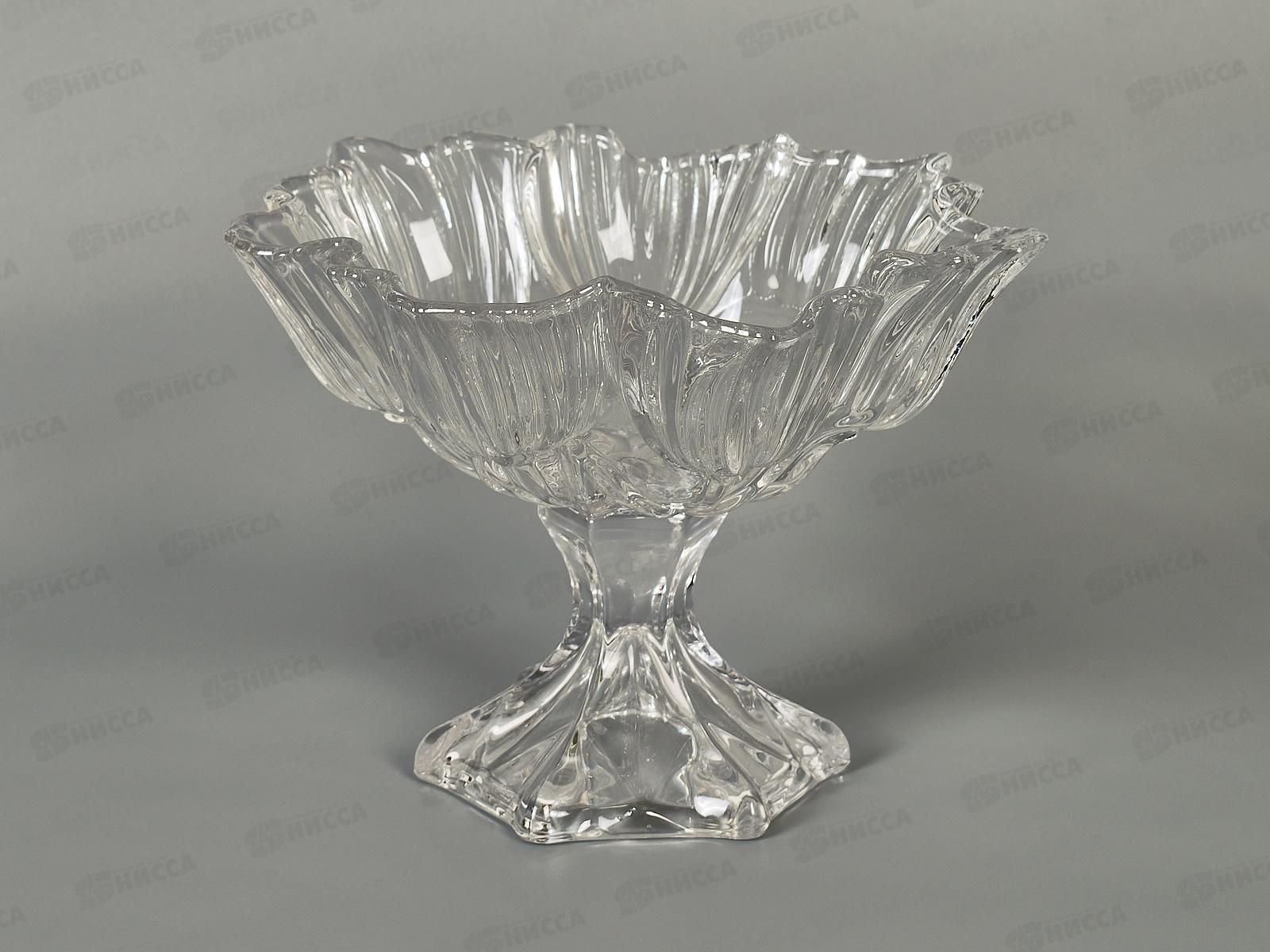 Ваза сервировочная на ножке 8833 19*11*14,5см 296652