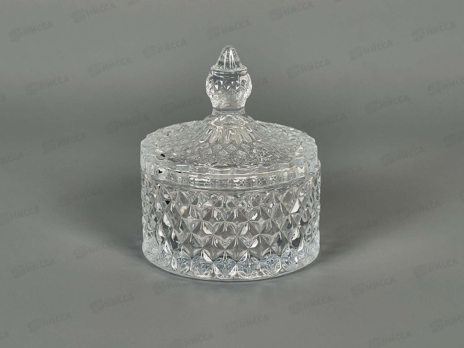 Ваза сервировочная с крышкой 8716 8,5*10см 295222