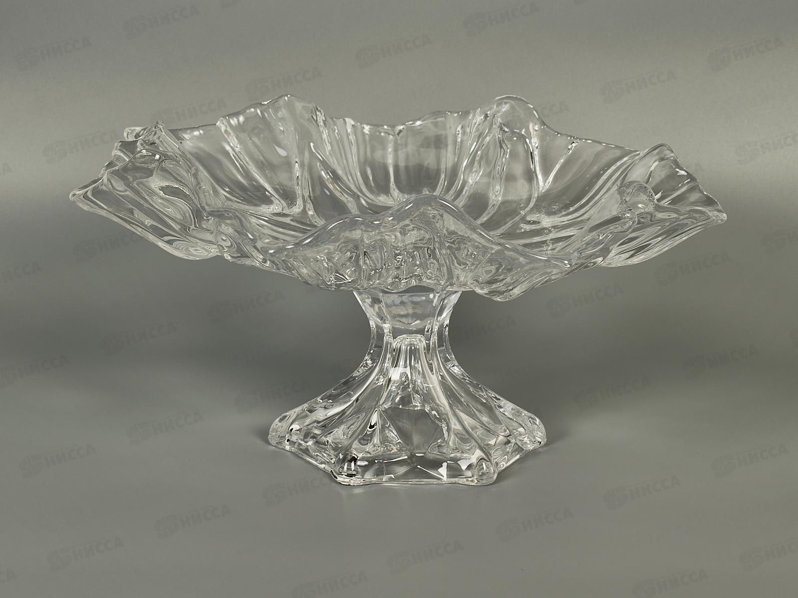 Блюдо сервировочное на ножке 8836 33*15*16см 296655