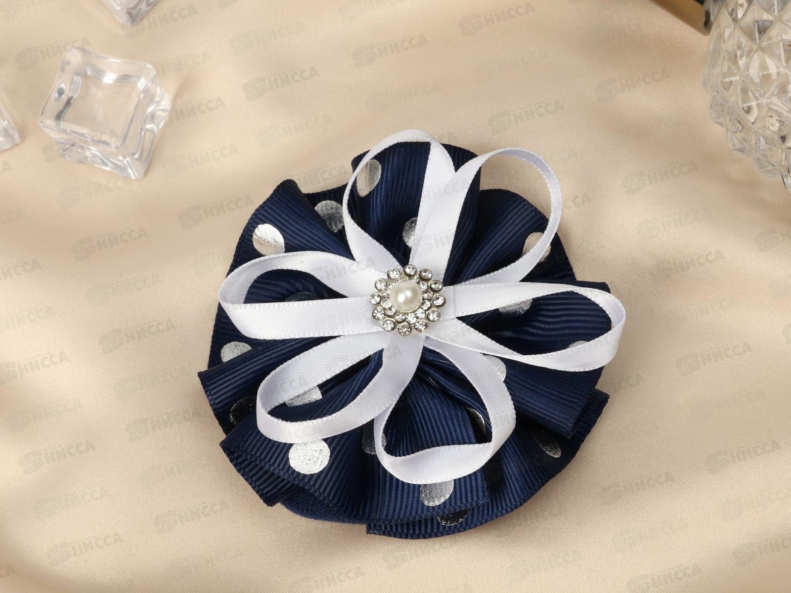 Резинка  д/в &quotШкольница&quot горошек и ленточка 7см 5181210