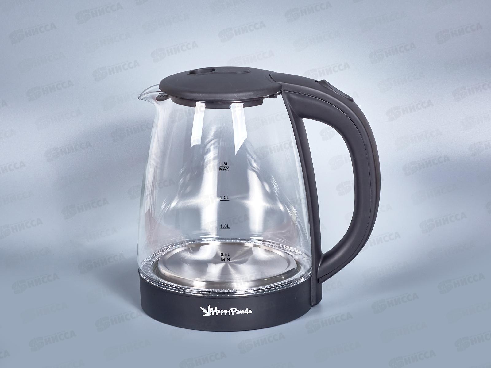 Чайник электр. HP-2701BK 1,8 стекло точеч подсв