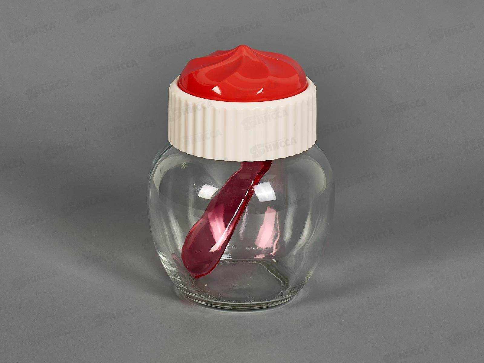 Банка для специй с ложкой 210мл *24 161002