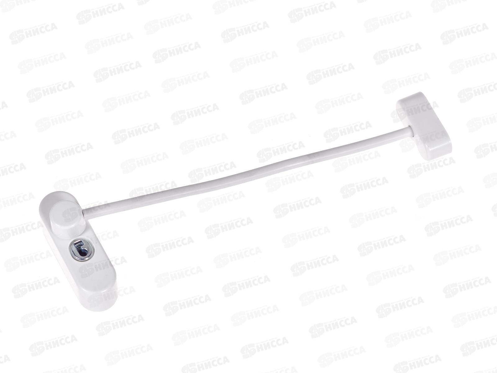 Замок детский блокирующий на окна белый ЛДМ LFS-C2 трос.9016(02) 15337