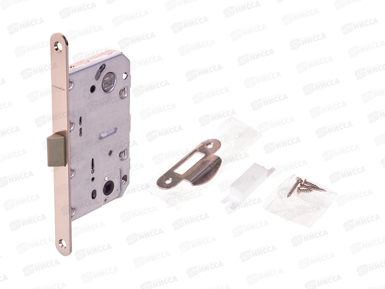 Защелка дверная Аллюр АРТ 5300S P-WС SN мат ник В2В пакет 16542