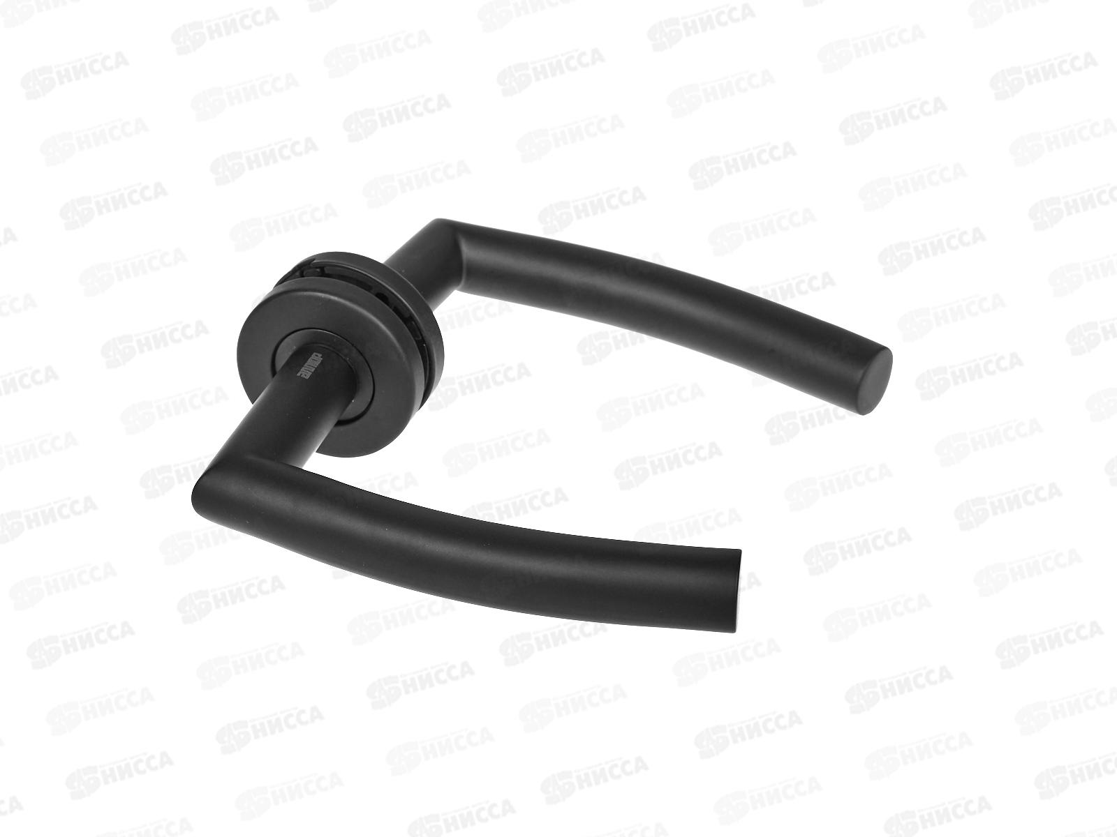 Ручки для дверей Аллюр 1802 SS BL матов.черн INOX 15 735