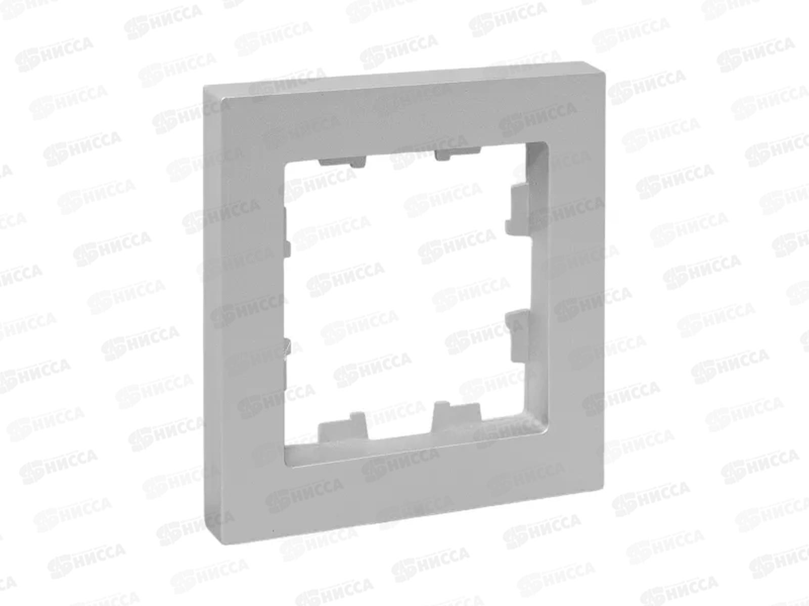 Рамка на 1 пост EKF алюминий, пластик Эпика