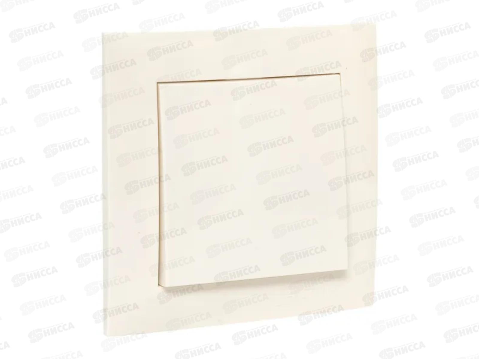 Выключатель EKF PROxima Валенсия 1-клавишный скрытой установки, 10А кремовый *10/120