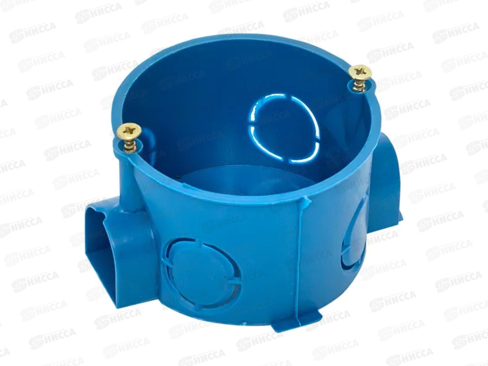 Коробка установочная КМТ-010-002 для твердых стен (68*42мм) с саморезами IP20 EKF PROxima