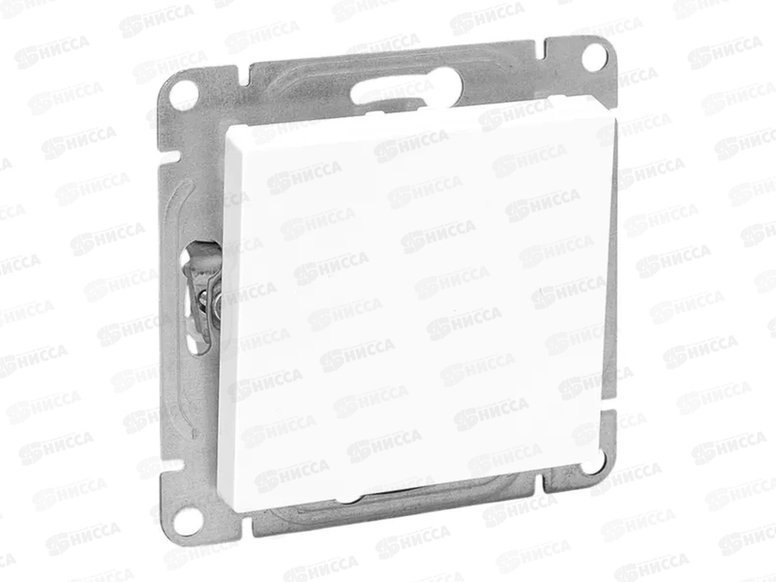 Выключатель (механизм) одноклавишный, белый Эпика EKF