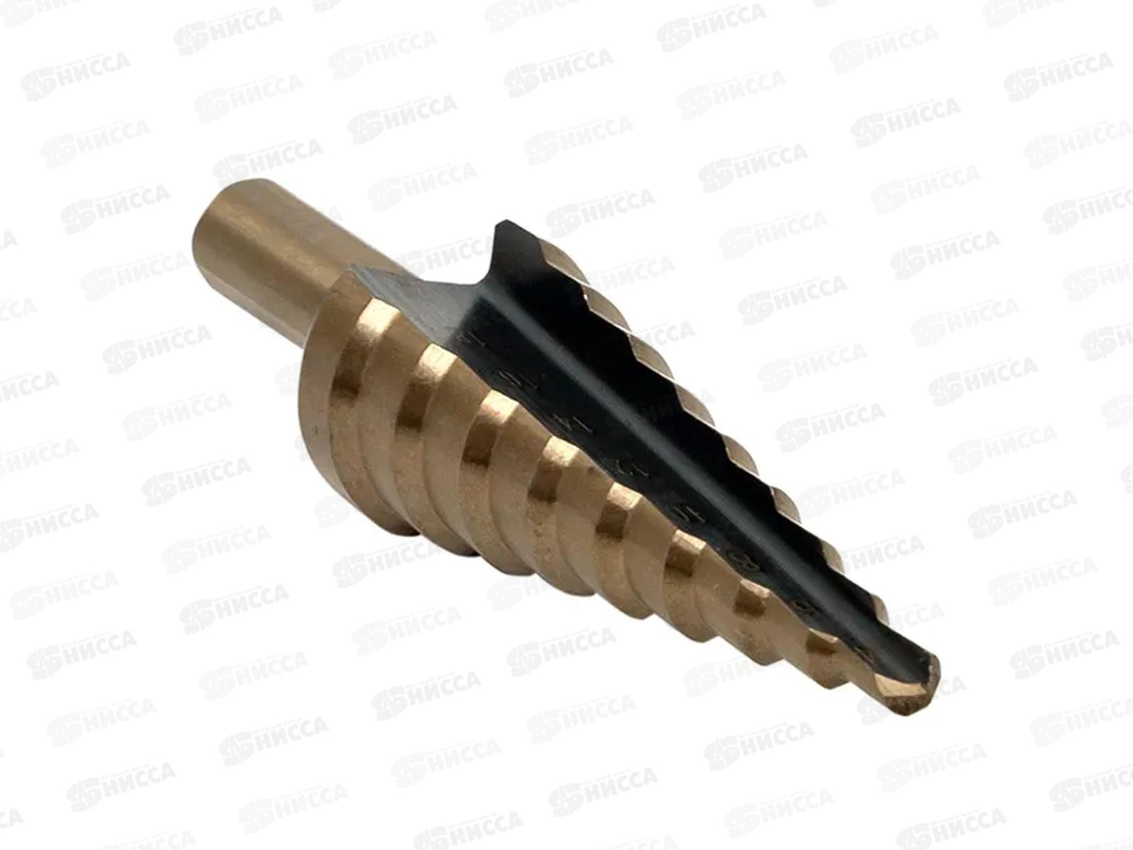 Сверло ступенчатое EKF ST-4-20/2 HSS (9 ступ.)