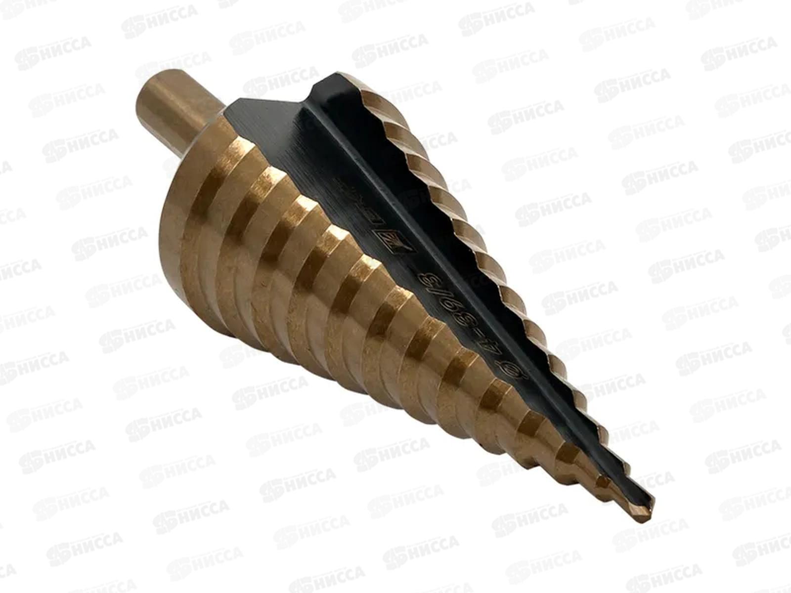 Сверло ступенчатое EKF ST-4-39/3 HSS (13 ступ.)