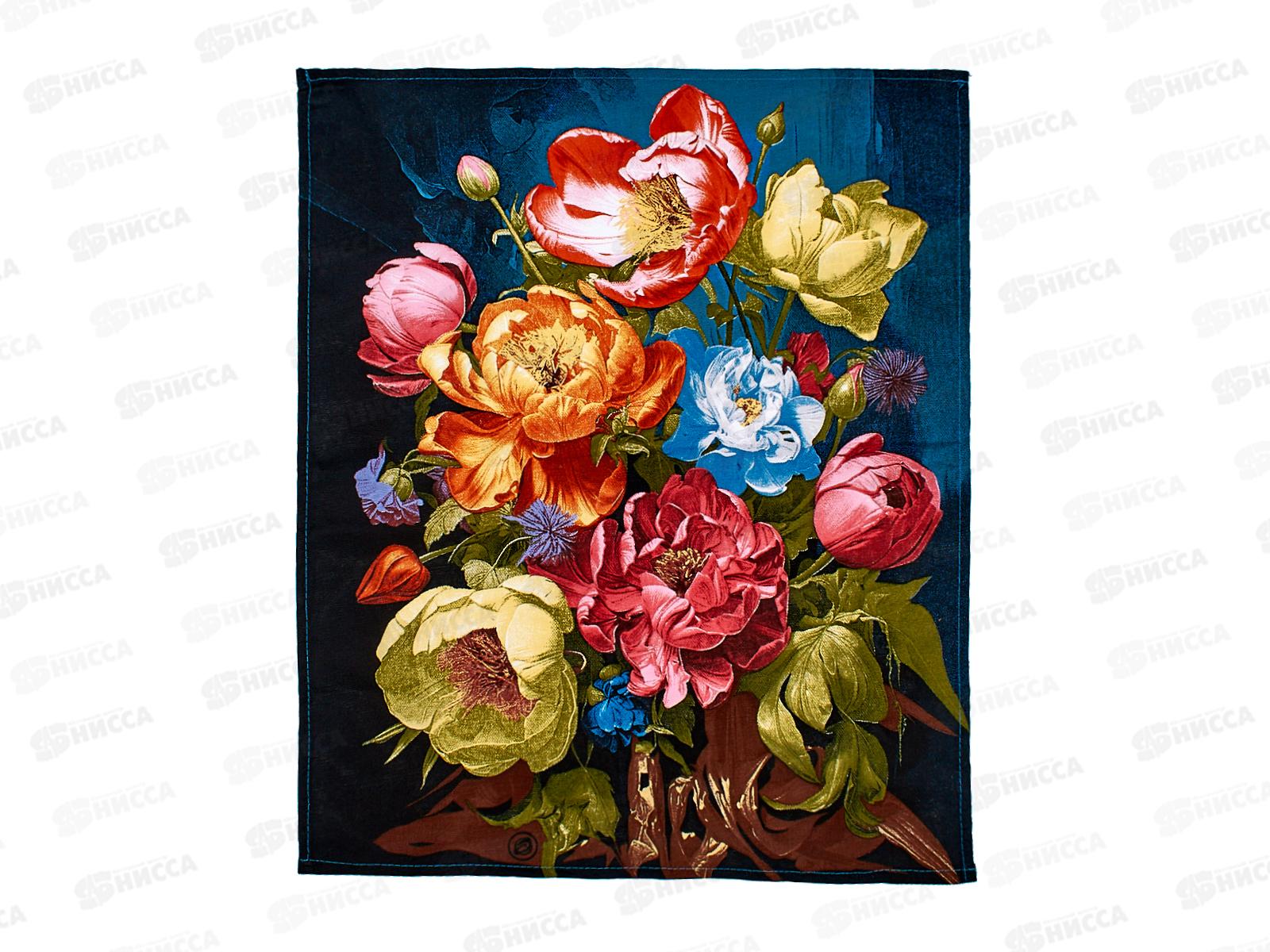 Полотенце из рогожки 60*45 Цветалина 13286