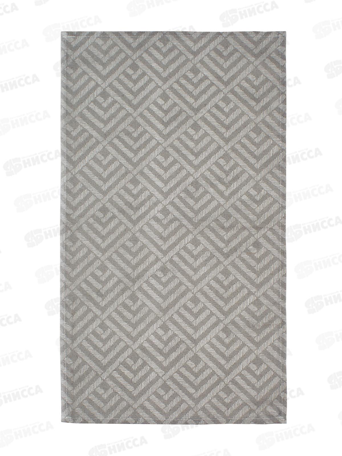 Полотенце из рогожки 35*60 Ромбы 1549-2