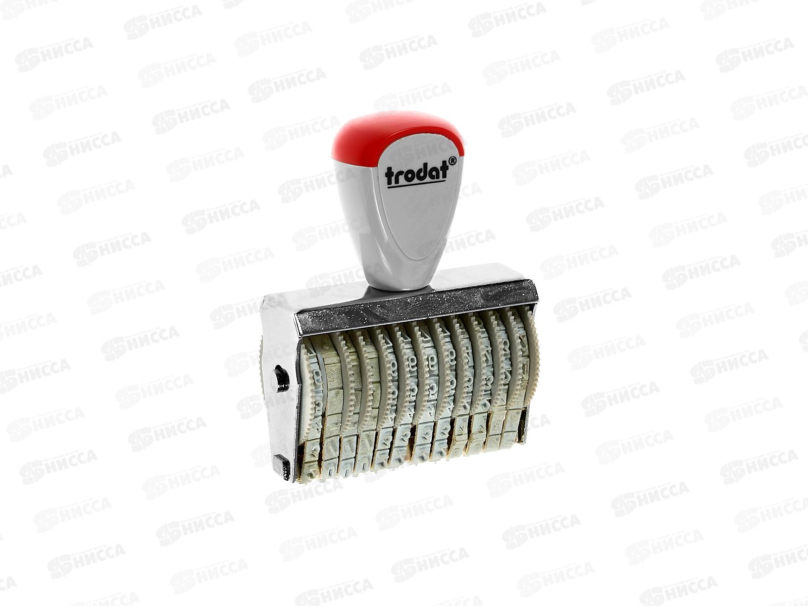 Штамп. TRODAT нумератор,  12разр., 3мм,15312(54905)  *10