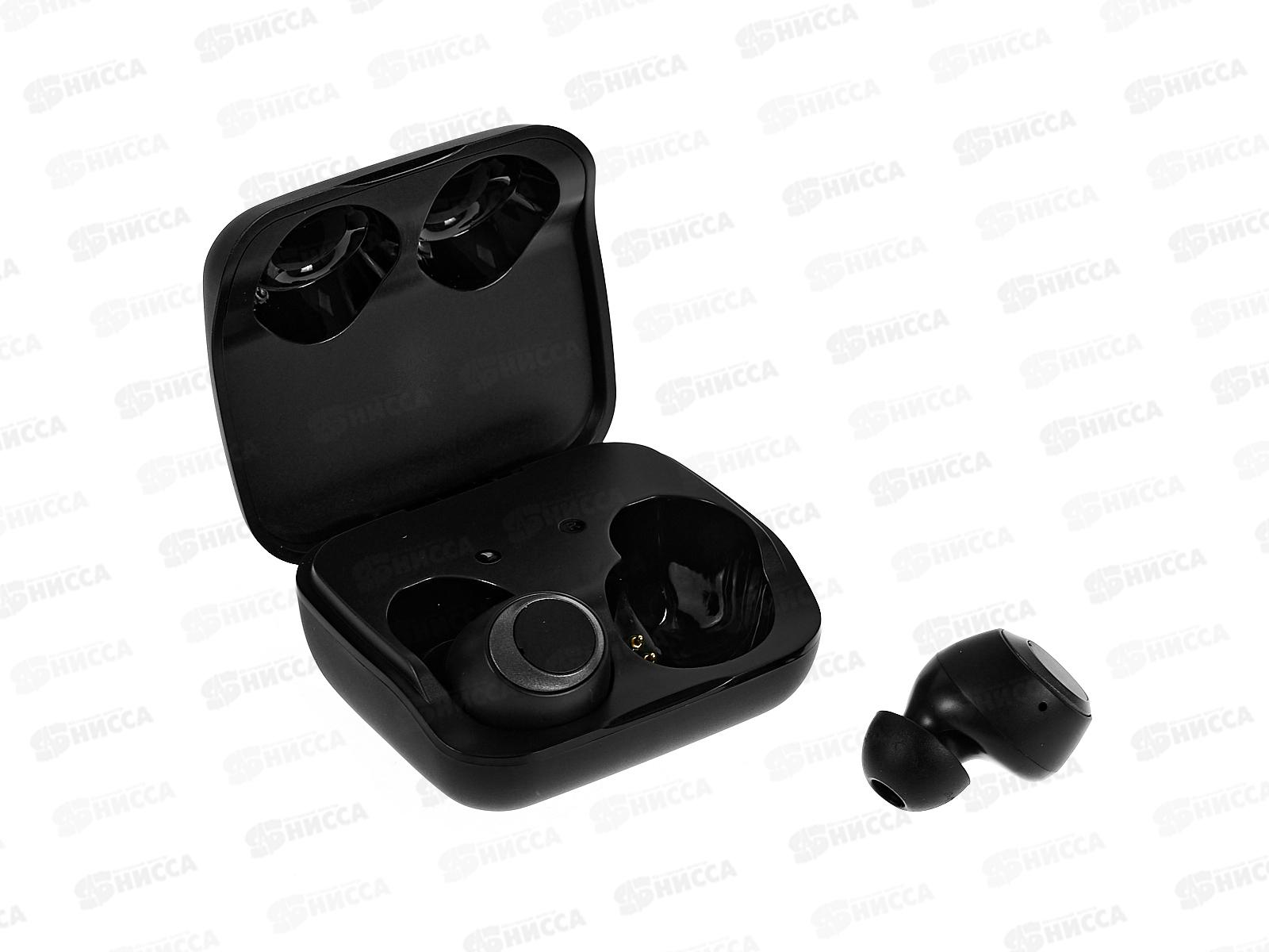 Гарнитура Perfeo ВТ TWS ARPA вкладыши черные автосопряжение