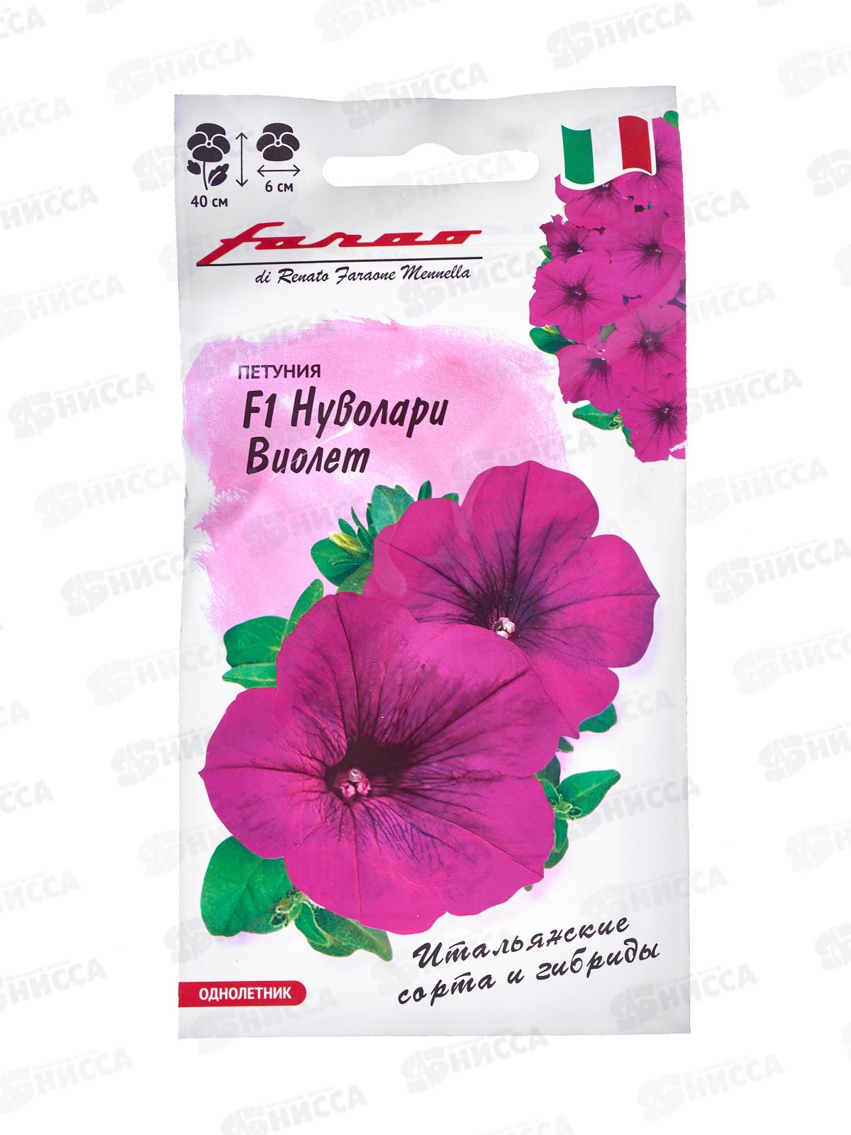 Петуния Нуволари Виолет F1 4шт проб. *5 ГШ +