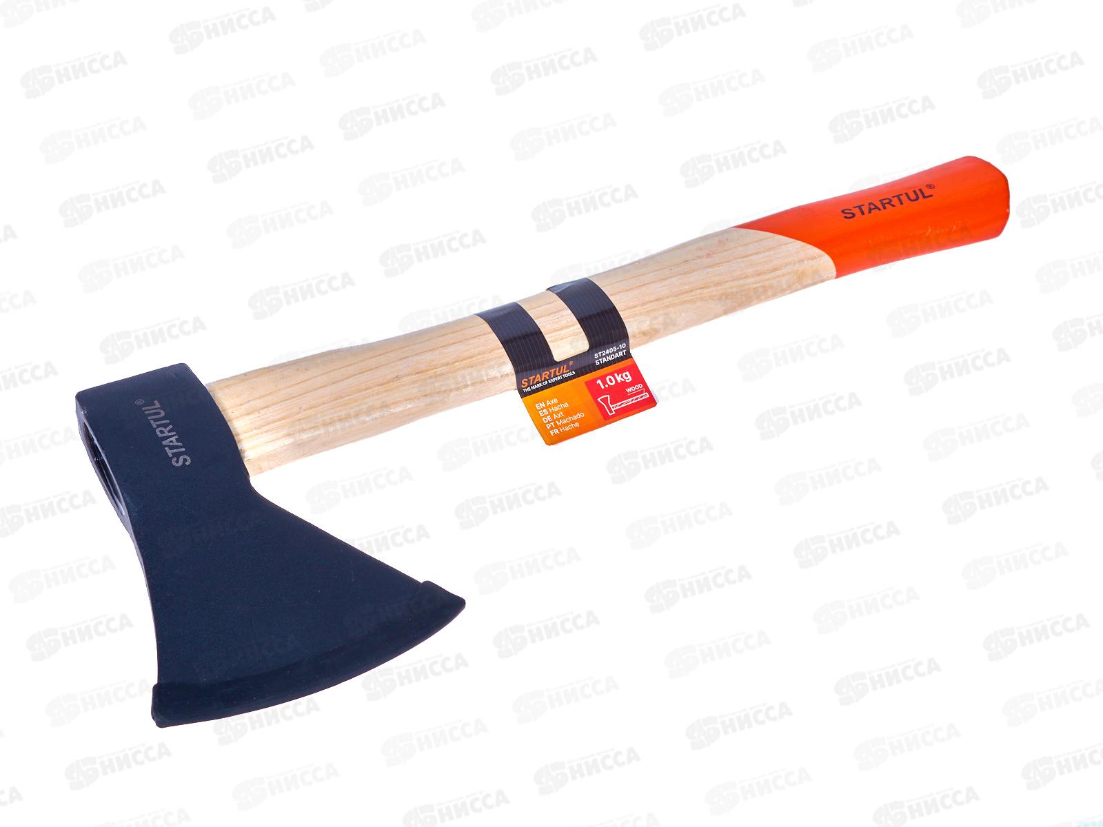 Топор STARTUL Standart 1,0кг с дер рукояткой ST2405-10