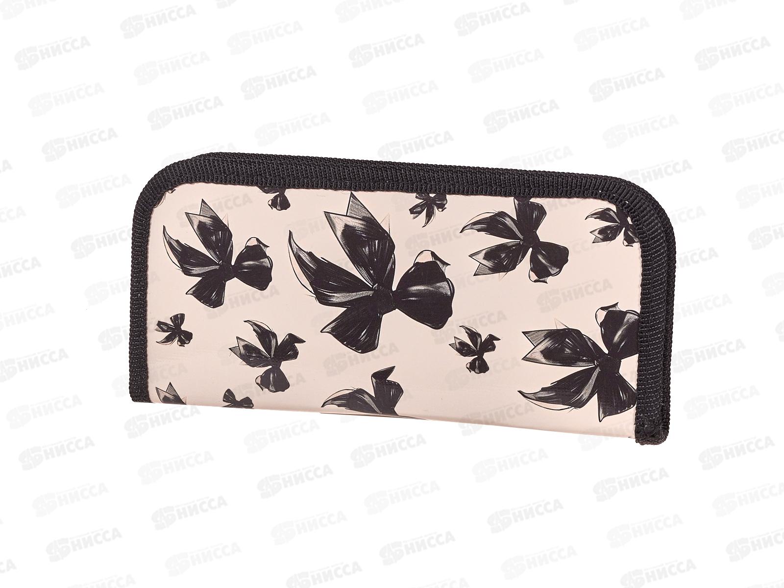 Пенал ПЧЕЛКА 1 отд. Бантики 2025 190*90 ПО-03  *40