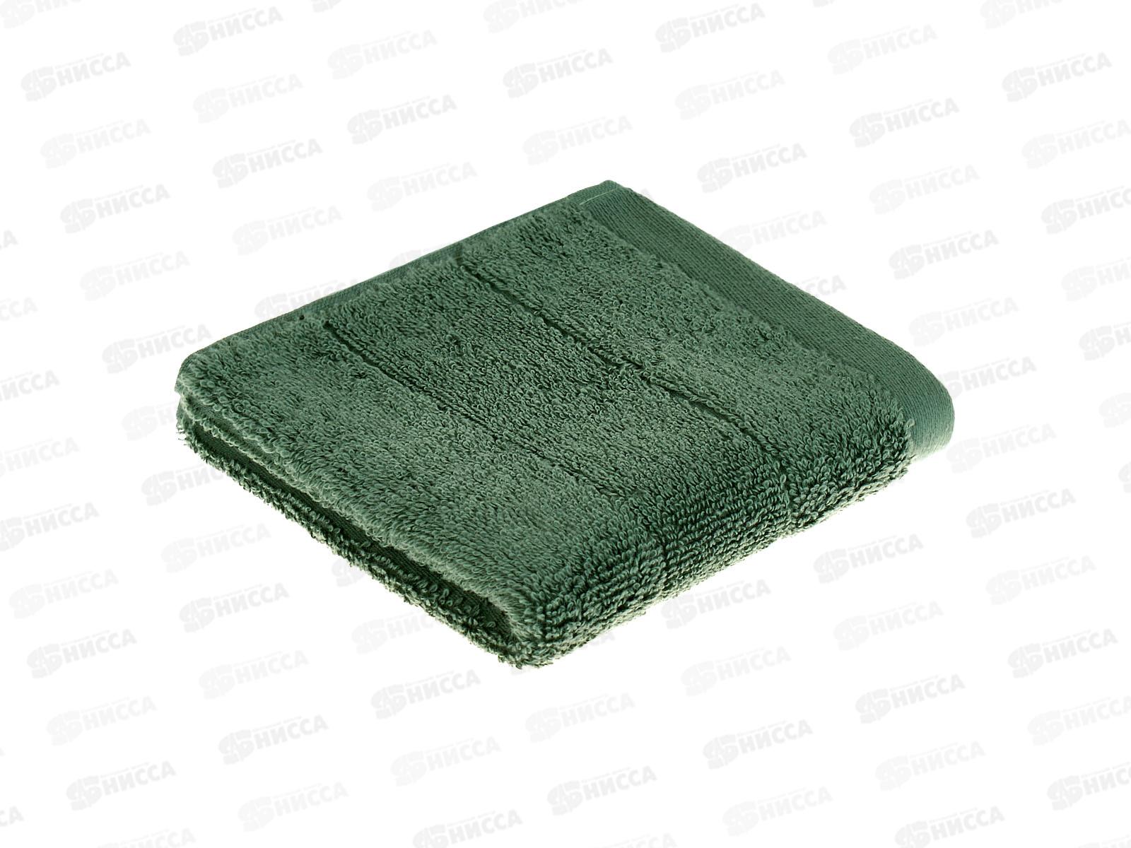 Салфетка махровое 30*30 ПЦ-4.165-5104 1сор Tenerezza 16-5810 зеленый