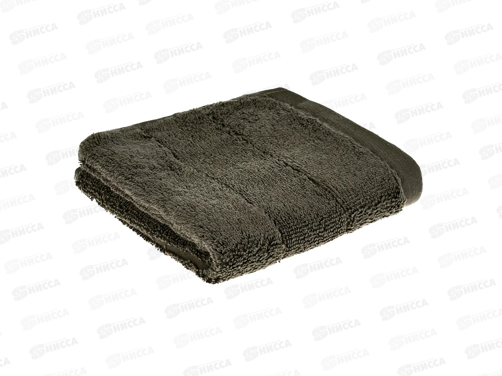 Салфетка махровое 30*30 ПЦ-4.165-5104 1сор Tenerezza 18-1304 коричневы