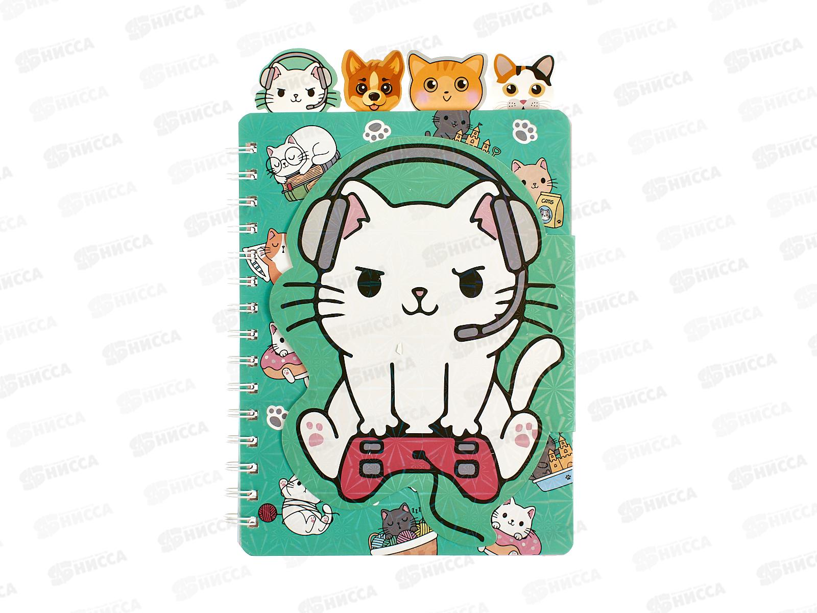 Блокнот 60л MAZARI  16*24см,лин.,спир. 4 диз. M-3263 *12